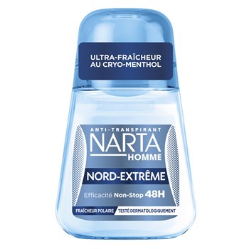 Déodorant Bille Homme 48h Narta Fraîcheur Polaire - 50ml