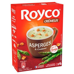 Soupe instantanée Royco Crème d'asperges - 4x200ml
