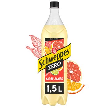 Schweppes Agrumes Zero 1,5L