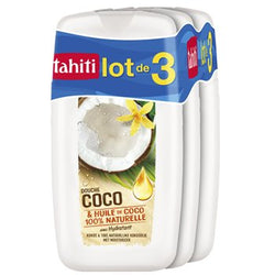 Gel douche Tahiti Coco & huile de coco - 3x250ml