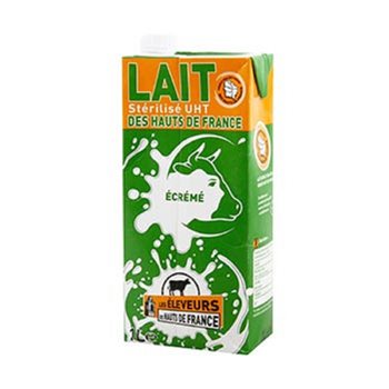 Lait écrémé Hauts de France 1L