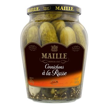 Cornichons Maille Malossol A la russe 440g