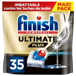 Capsules lave-vaisselle Finish Ultimate Plus - x35