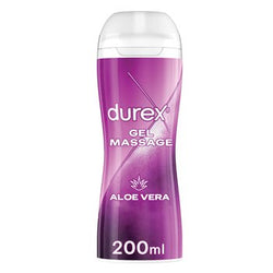 Gel Lubrifiant Massage 2 en 1 Durex Douceur Aloe Vera 200ml
