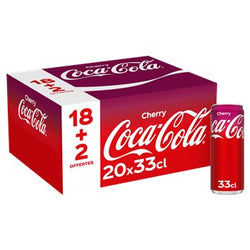 Coca Cola Cherry 33cl x 20