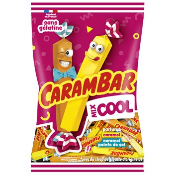 Bonbons Carambar CaraCool Caramel - Caramel salé - 380g