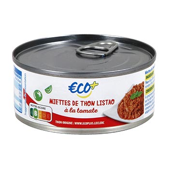 Miettes thon à la tomate Eco + 160g