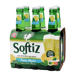 Bière sans alcool softiz Façon mojito - 6x33cl