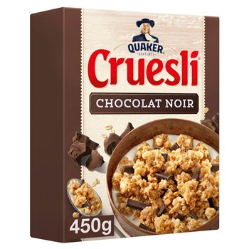Céréales Quaker Cruesli Chocolat - 450g