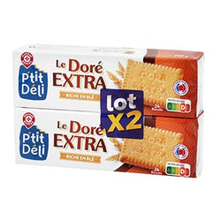 Biscuits dorés extra P'tit Déli 2x150g