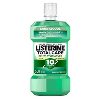 Bain de Bouche Listerine Total Care - Sans alcool 500ml