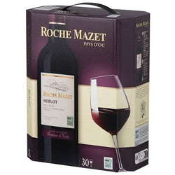 IGP Pays d'Oc rouge Roche Mazet Merlot - BIB 3L