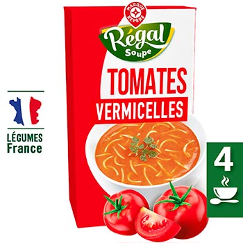 Soupe Régal Soupe Tomate et vermicelles - 1L