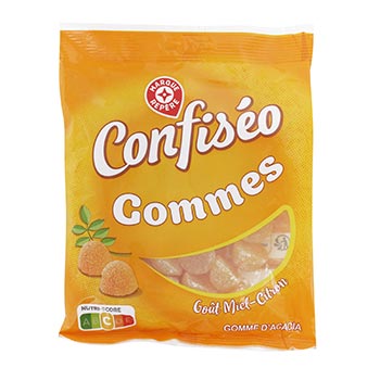 Gommes acacia Confiseo Citron miel - 250g