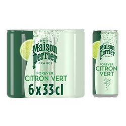 Boisson Gazeuse Maison Perrier Forever Citron Vert 6x33cl