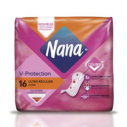 Serviettes hygiéniques Nana Ultra - Régulier- x16