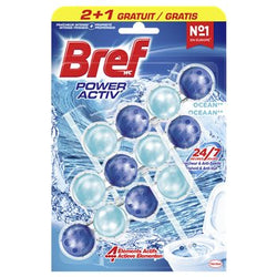 Bref Bloc WC Power Activ Ocean Tri-pack 2+1
