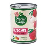 Litchis Douceur du Verger Sirop léger - 250g