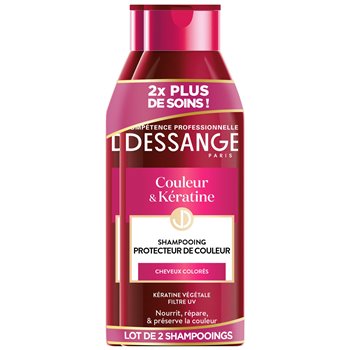Shampooing Jacques Dessange Réveil color - 2x250ml