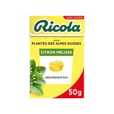 Bonbon à sucer Ricola Citron melisse stévia - 50g