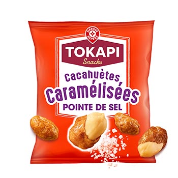 Cacahuetes caramélisées Tokapi Salé - 150g