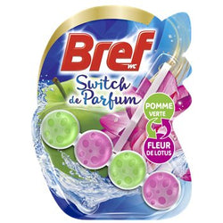 Produit Nettoyant WC – Bref WC Switch Pomme Lotus x1 - 50g