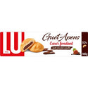 Biscuits sablés fourrés chocolat noisette Guet Apens LU, paquet de 105g