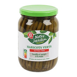 Haricots verts Notre Jardin Extra fins - 345g