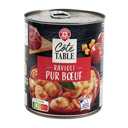 Ravioli pur boeuf Côté Table Sauce italienne - 800g