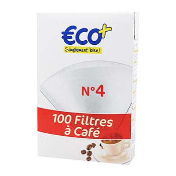 Filtre café Eco+ N°4 - x100