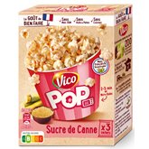 Pop corn sucre de canne Vico Micro-ondable 240g