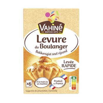 Levure super active Vahiné Spécial pain sachet 6x27.6g