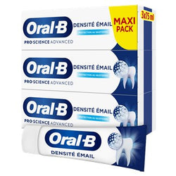 Dentifrice Oral-B Pro Science Advanced - Densité émail 3x75ml