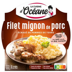 Filet mignon de porc Ecrasé de pommes de terre 300g