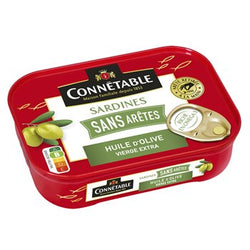 Sardine sans arêtes Connetable A l'huile d'olive - 140g
