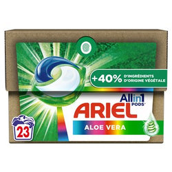 Capsules Lessive Couleur Ariel Pods Aloe Vera - 23 doses