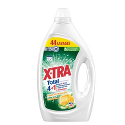 Lessive liquide X-tra Total Savon de Marseille x44 - 1.98L