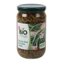 Haricots verts Bio Village Bio - 345g