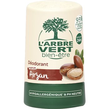 Déodorant L'Arbre Vert Argan Hamamélis - 50ml