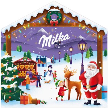 Calendrier de l'avent Milka magic mix - 147g