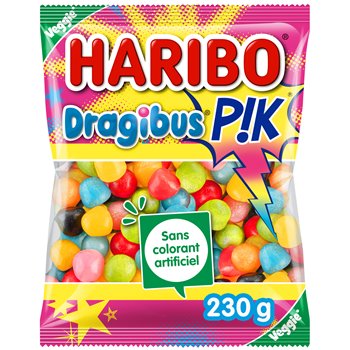 Dragibus Pik Haribo Sachet bonbons - 230g