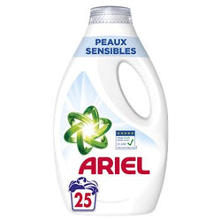 Lessive liquide Ariel Peaux sensibles - x25 - 1.25L