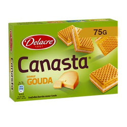 Biscuits Delacre Canasta Fourrés gouda - 75g