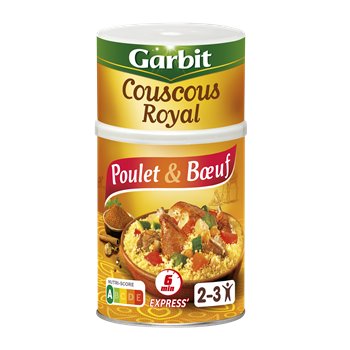 Couscous Royal Garbit Poulet & Boeuf - 980g
