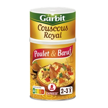 Couscous poulet bœuf Garbit - 980g