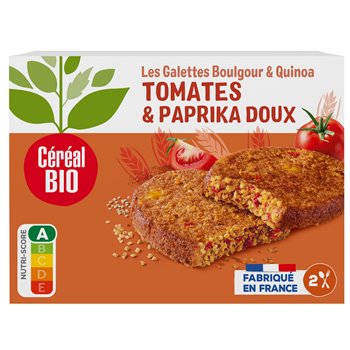 Galette Céréal Bio Bio quinoa Tomate x2 200G