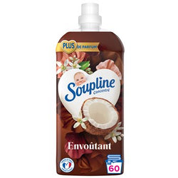 Adoucissant concentré Soupline Coco fleurs blanches - 1.28L