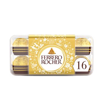 Boîte chocolats Ferrero Rocher x16 pralines - 200g