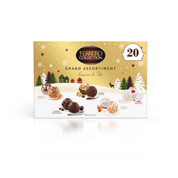 Boîte Grand assortiment Ferrero Chocolat - x20 - 197g