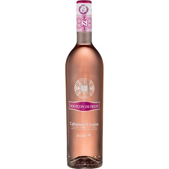 AOP Cabernet d'Anjou vin rosé Soupçon de Fruit - 75cl